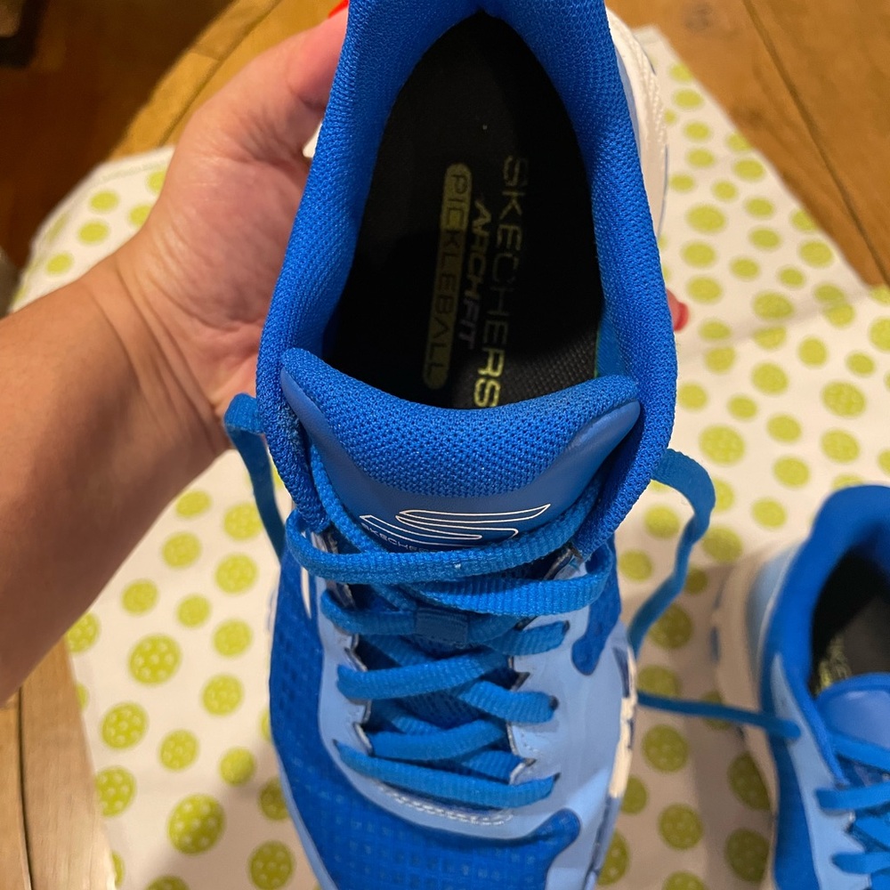 Skechers Vibrant Blue Running Shoes - Picture 5 of 9